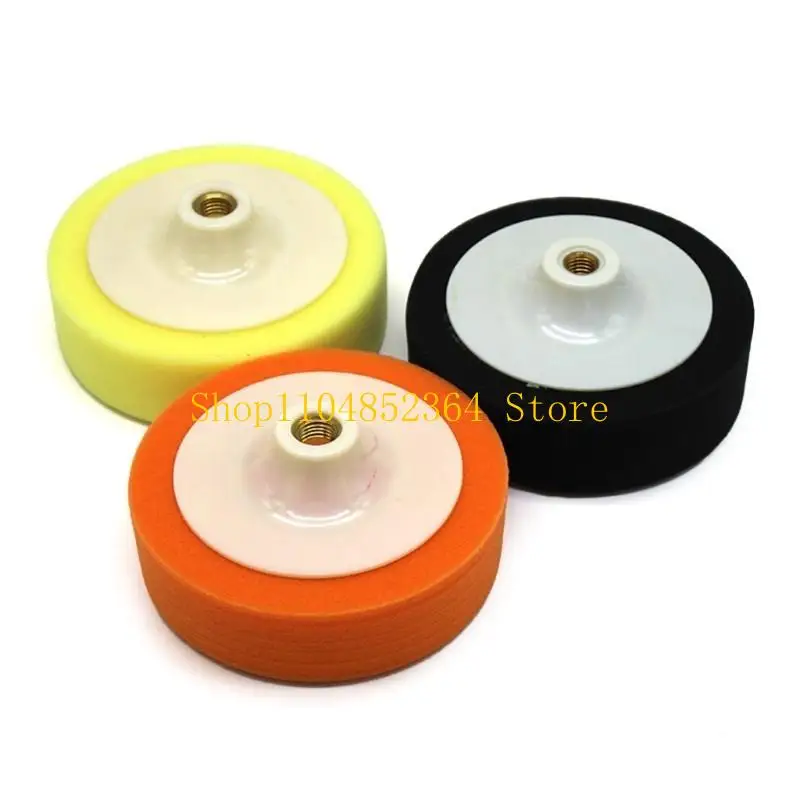 

652F Waxing Sponges Pads 150mm Buffing Sponge Head Mop Pads Polishing Discs for Car Polishing Buffing Tool
