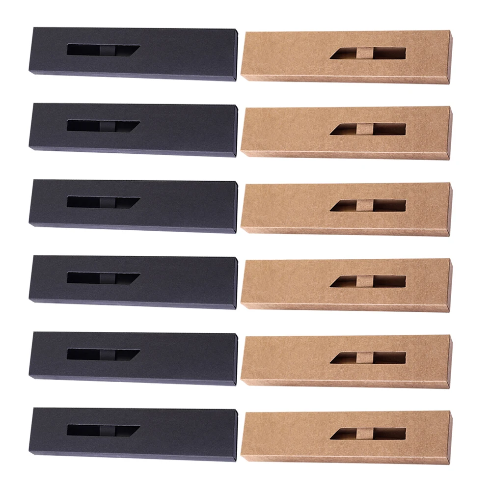 

20 Pcs Out Large Pen Boxes Pen Boxes Kraft Paper Lightweight Storage Case For Pens Large Capacity Travel ganizer