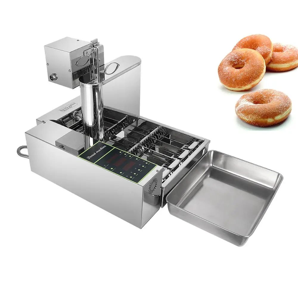 Energy Saving Donut Forming Machine Commercial Doughnut Making Equipment for Dessert Shop Stable Running State