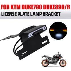 For KTM DUKE 790 DUKE 890 R 890R DUKE790 Motorcycle Accessories Rear License Plate Holder Bracket Tail Tidy Fender Eliminator