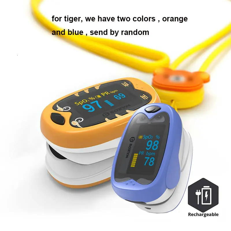 JYHealth Baby Finger Pulse Oximeter Pediatric Oximetro pediatrico De Dedo Rechargeable Children SPO2 Pulsioximetro Blood Oxygen