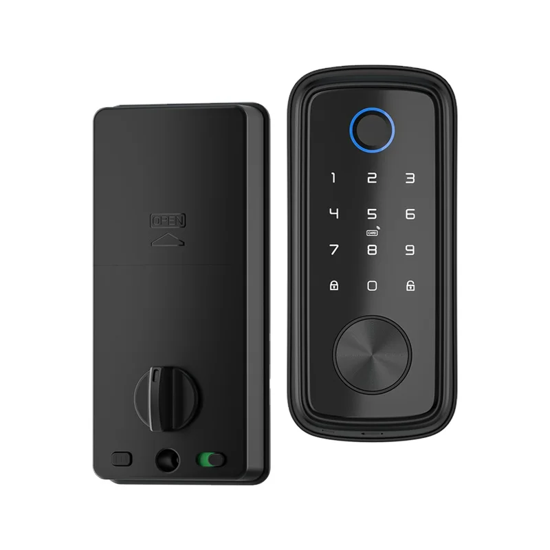 

Hot Selling Supplier Deadbolt Door Lock Ttlock Tuya Smart Locks for Front Door Wi-Fi Keyless Smart Digital Door Lock