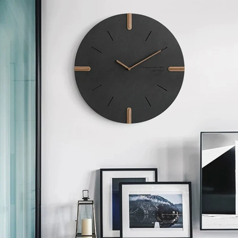 Nordic Fashion Wall Watch Living Room Modern Aesthetic Minimalist Wall Clocks Luxury Design Reloj De Pared Ornaments Home Decor