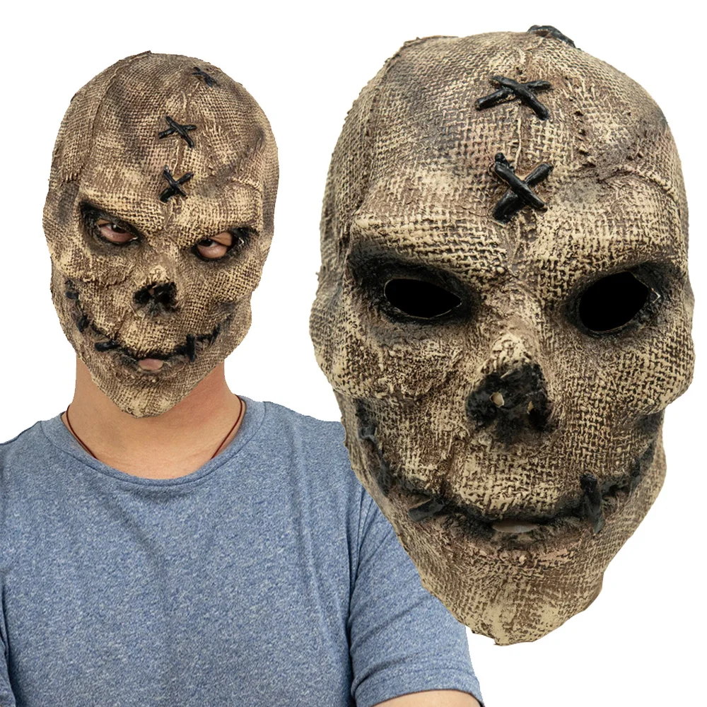 

Helmet Halloween Party Costume Props Horror Killer Skull Mask Cosplay Scary Skeleton Latex Masks