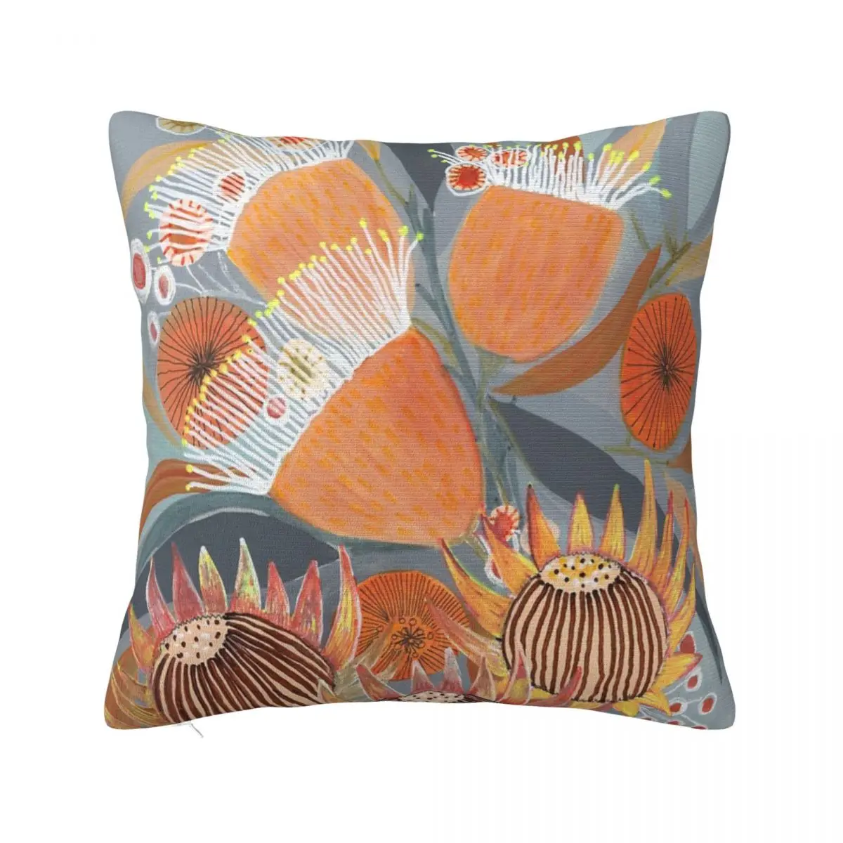 

Australian Boquet Home Decor Pillows For Sofa Room Decorating Items Pillow Case Pillow Cover