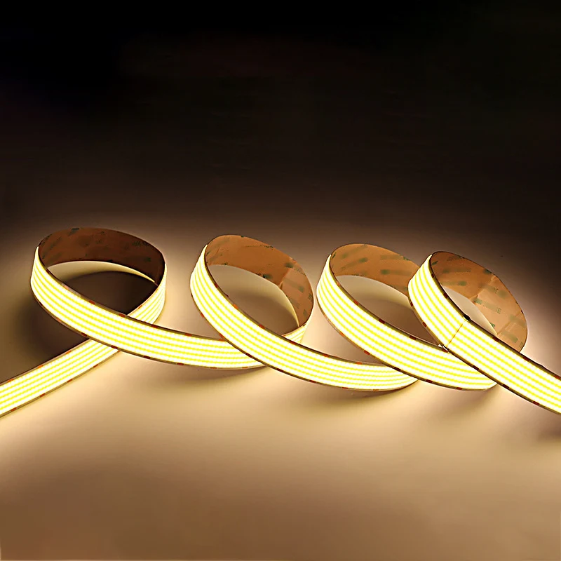 

Super Wide 15/30mm COB LED Strip 24V Flexible Tape Light Bar Warm Cold White for Decor Lighting