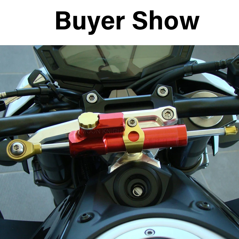 For Kawasaki Z800 Z800E Z 800 E Z800 E 2013-2016 Motorcycle Accessories Adjustable Damper Steering Stabilizer Bracket Mount Kit view 6