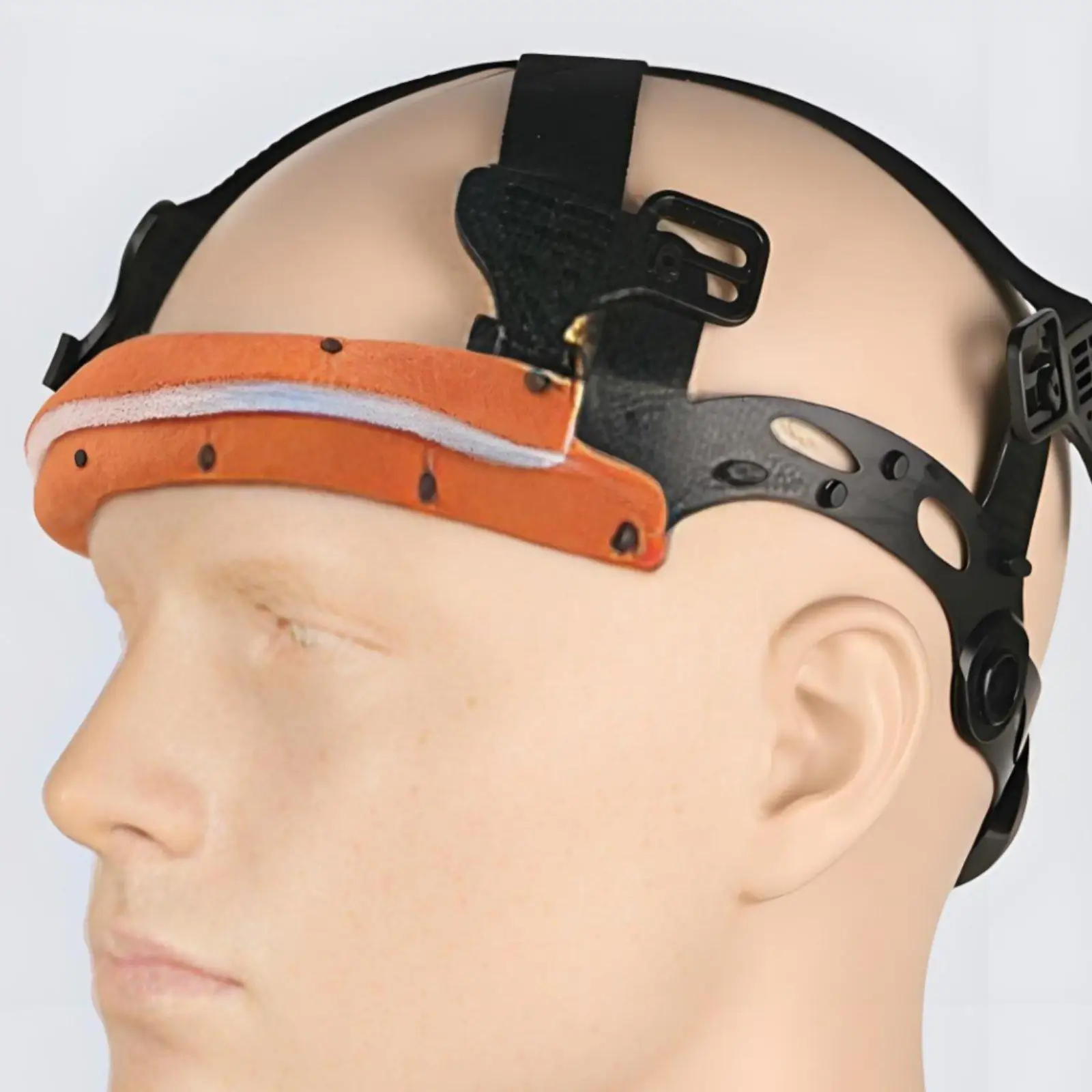 Anti Friction Safety Headgear Liner Ventilated Wool Padding Forehead Cushion for Hard Hat Upgrade