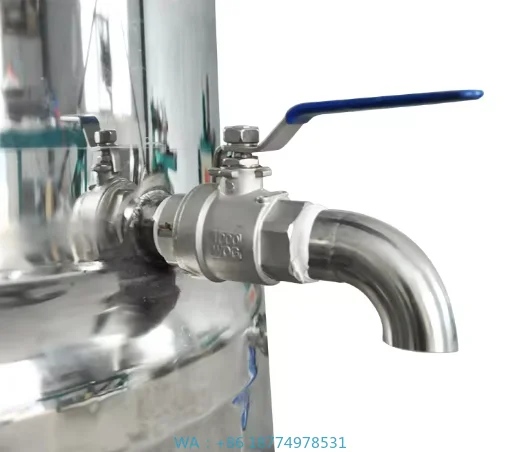 d Verdikkingsmachine Verwerkingsinstallatie HoningverwerkingsmachineOutput 80-100 Kg/u Honingfilter en