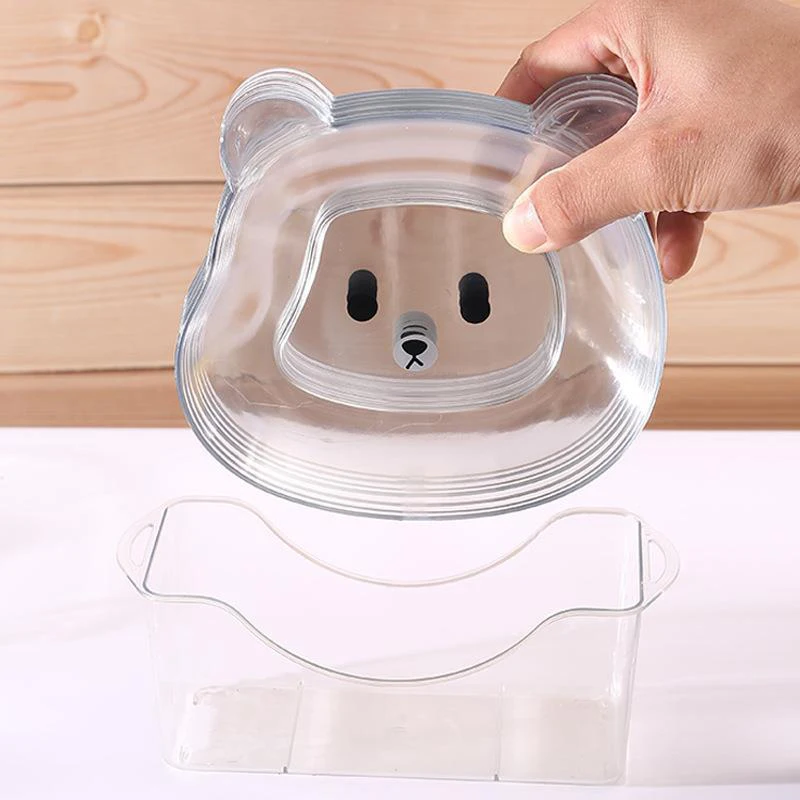 1 Pcs Lovely Bear Food Storage Tray Dried Fruit Snack Plate Appetizer Serving Platter For Party Candy Pastry Nuts Dish