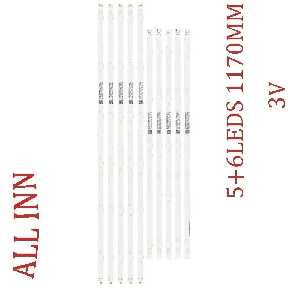 

LED backlight strip for Vizio V585-G LBM580M0601-J-6 LBM580M0501-L-06 TPT580B5-U1T01.D