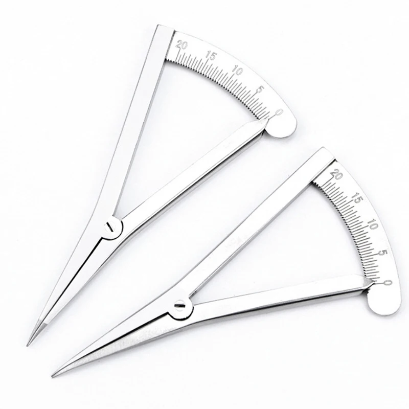 熱い！ 二重まぶた手術器具埋め込み糸位置決めデザイナー眼科コンパス定規測定ツールメイクアップツール