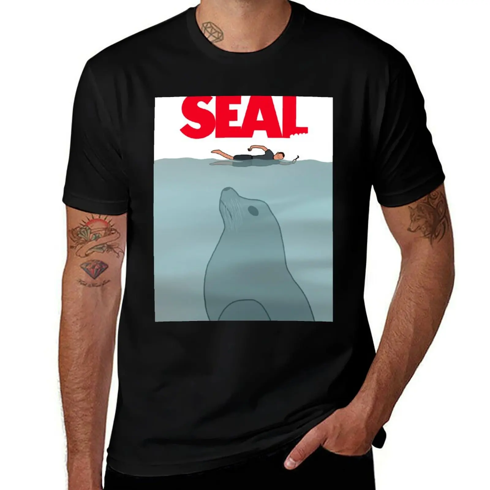 Buster & the Loose Seal - Arrested Development T-Shirt Novelty Print Casual Tee Shirt T-Shirt