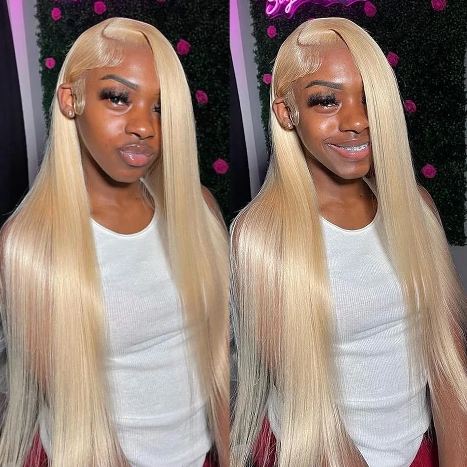 

Blonde Lace Front Wig Human Hair Straight Lace Front Wigs Human Hair 13X4 13X6 Hd Lace Wigs 613 Hd Lace Frontal Wigs For Women