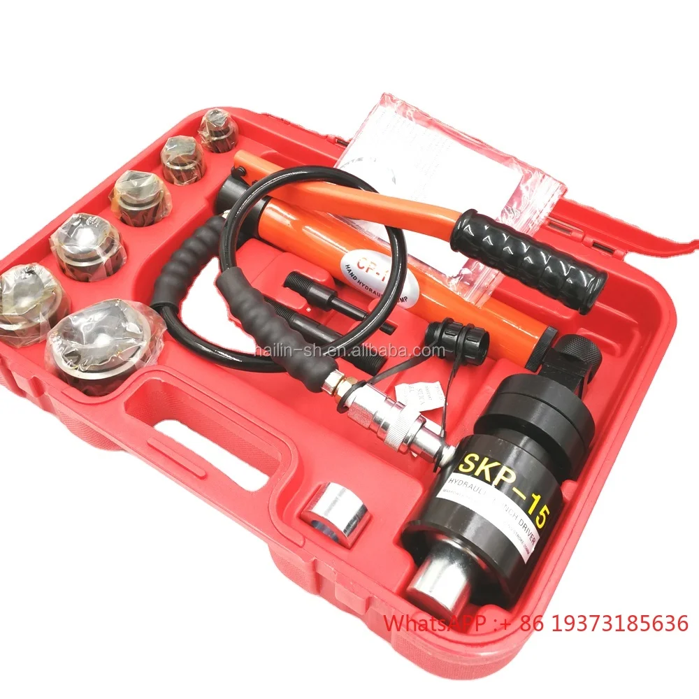 SKP-15 Manual Hydraulic Knockout Punch Set Hydraulic Hole Maker