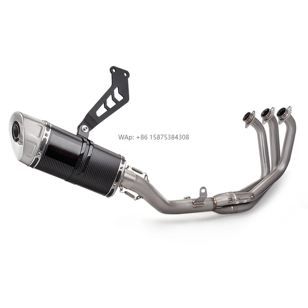 

For MT09 MT09SP FZ09 2021-2024 Motorcycle Exhaust Pipe Full System M1 Titanium Alloy Full System