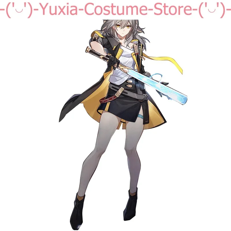 Honkai: Star Rail Trailblazer Stelle/Caelus Game Suit Gorgeous Cosplay Costume Halloween Party Role Play Outfit