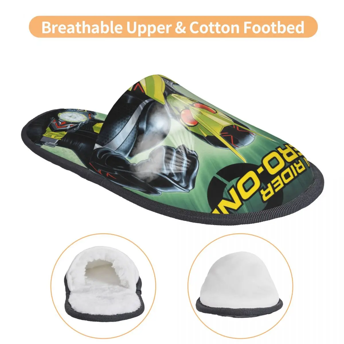 شباشب ضيوف مخصصة K-Kamenes R-Rideres Mangas للنساء في المنتجعات الصحية شبشب منزل كرتوني