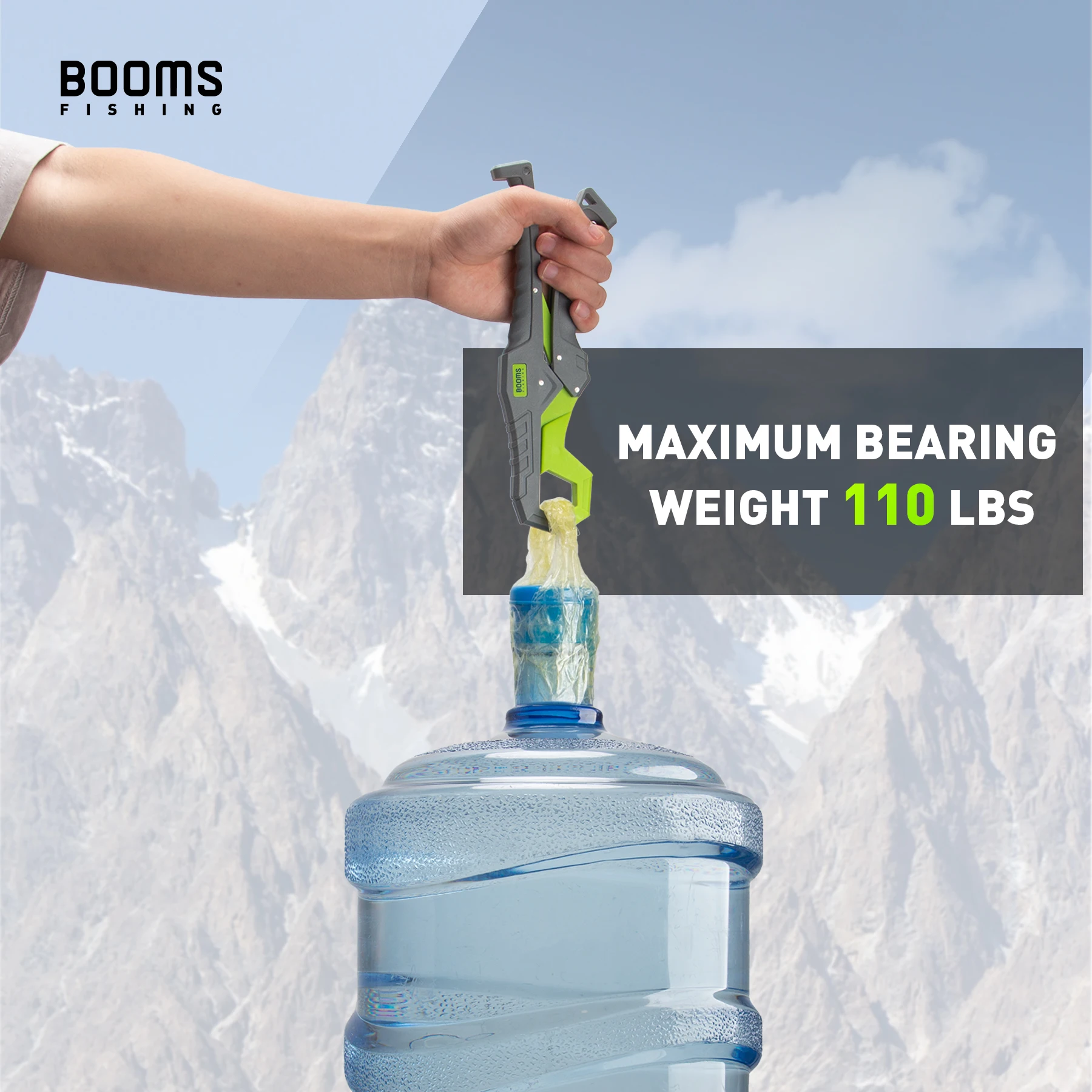 Booms Fishing G05 Fish Gripper Glass Fiber with Lanyard Anti-Rust Anti-Corrosion Grabber Keeper Safer For Fish Grip Fishing Tool image 5