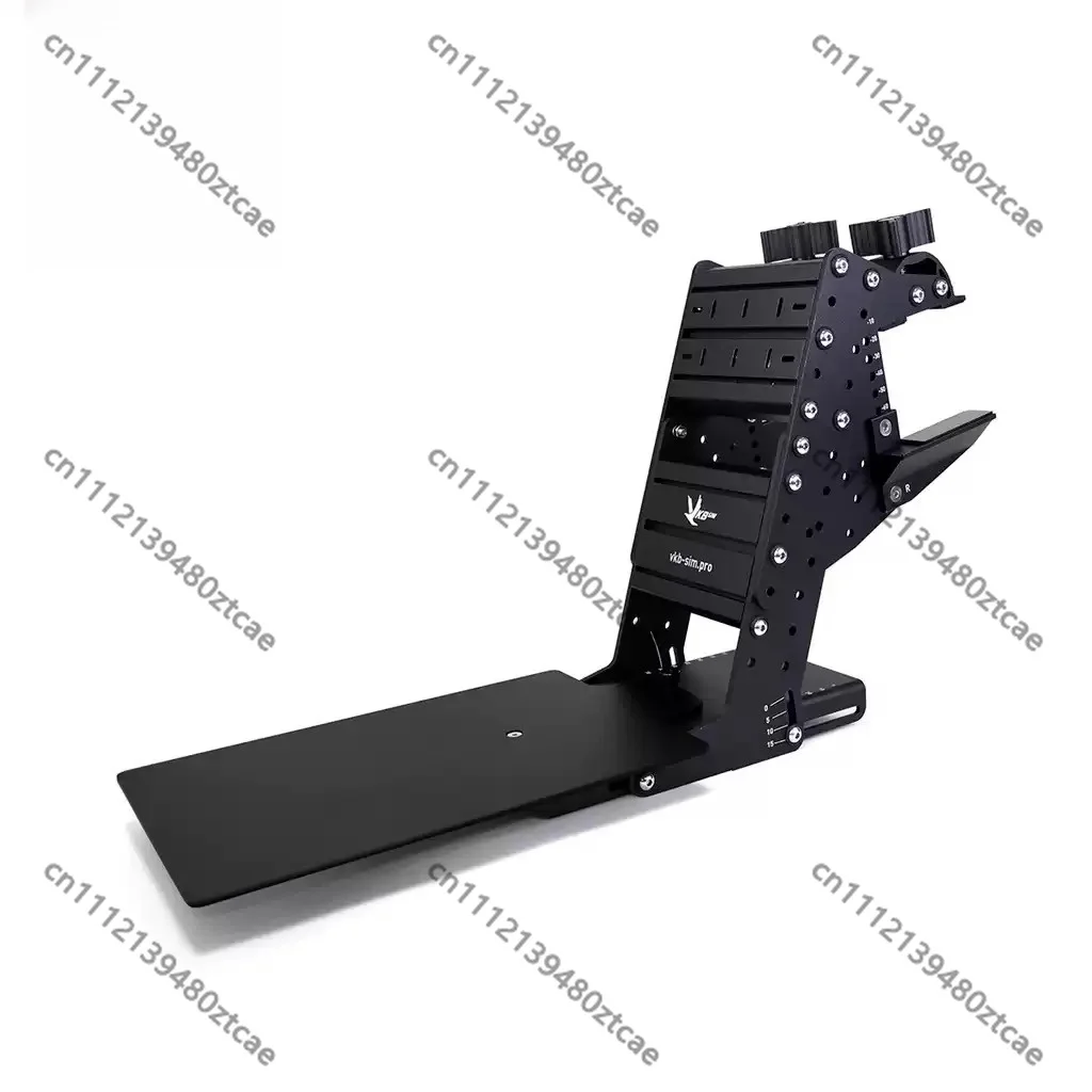 Heavy Duty Adjustable Desktop Metal Bracket Suitable For Mouse And One-handed Keyboard Aviation Simulation Hardware