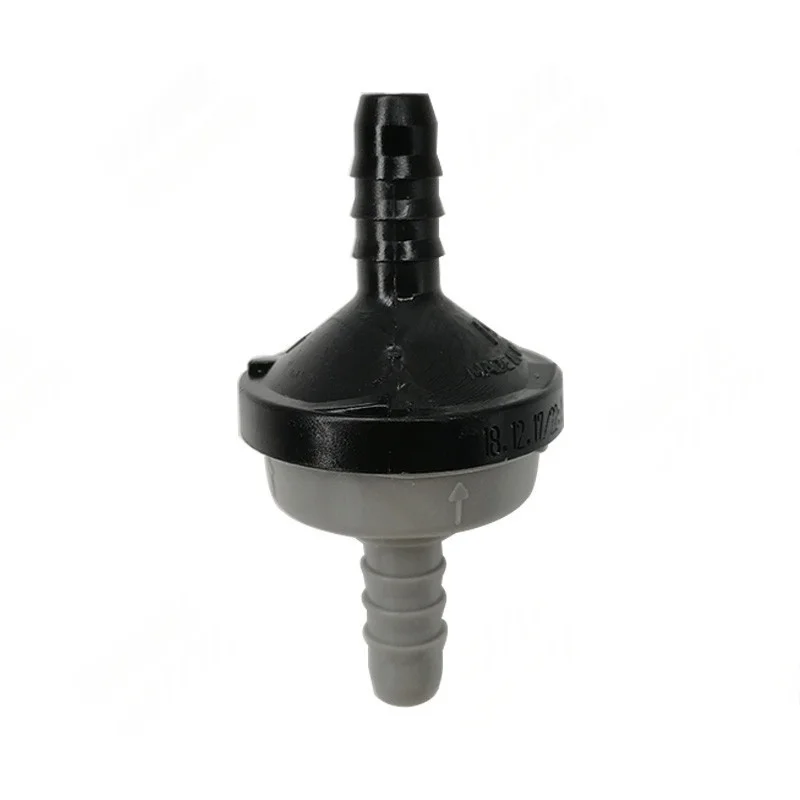 ID6 black gray color plastic one-way valve non-return valve one way valve air pump vacuum check valve for car 2pcs a lot view 5