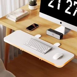 Eary 1 Pcs/2 Pcs Foldable Desktop Extension Table Plate Extending Board Office Computer Work Lengthening Desk For Keyboard Mouse