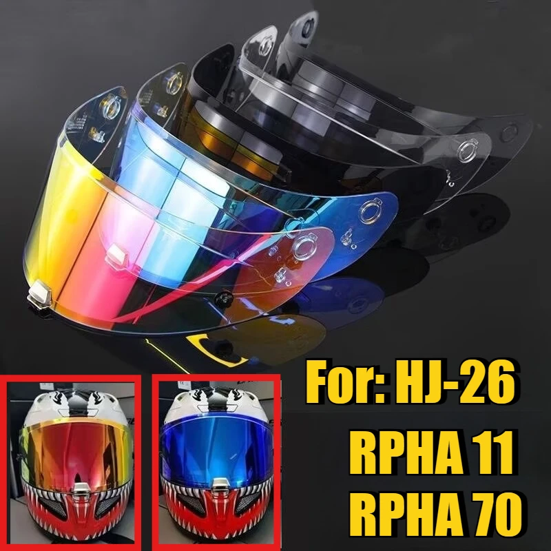 

HJ-26 Helmet Visor Lens for HJC RPHA 11 & RPHA 70 Casco Moto Windshield HJ-26ST Capacete De Moto Windshield Accessories