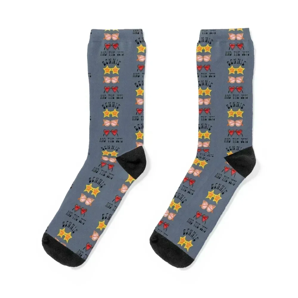 

Bennie and The Jets Socks hiphop hip hop Stockings compression snow Ladies Socks Men's