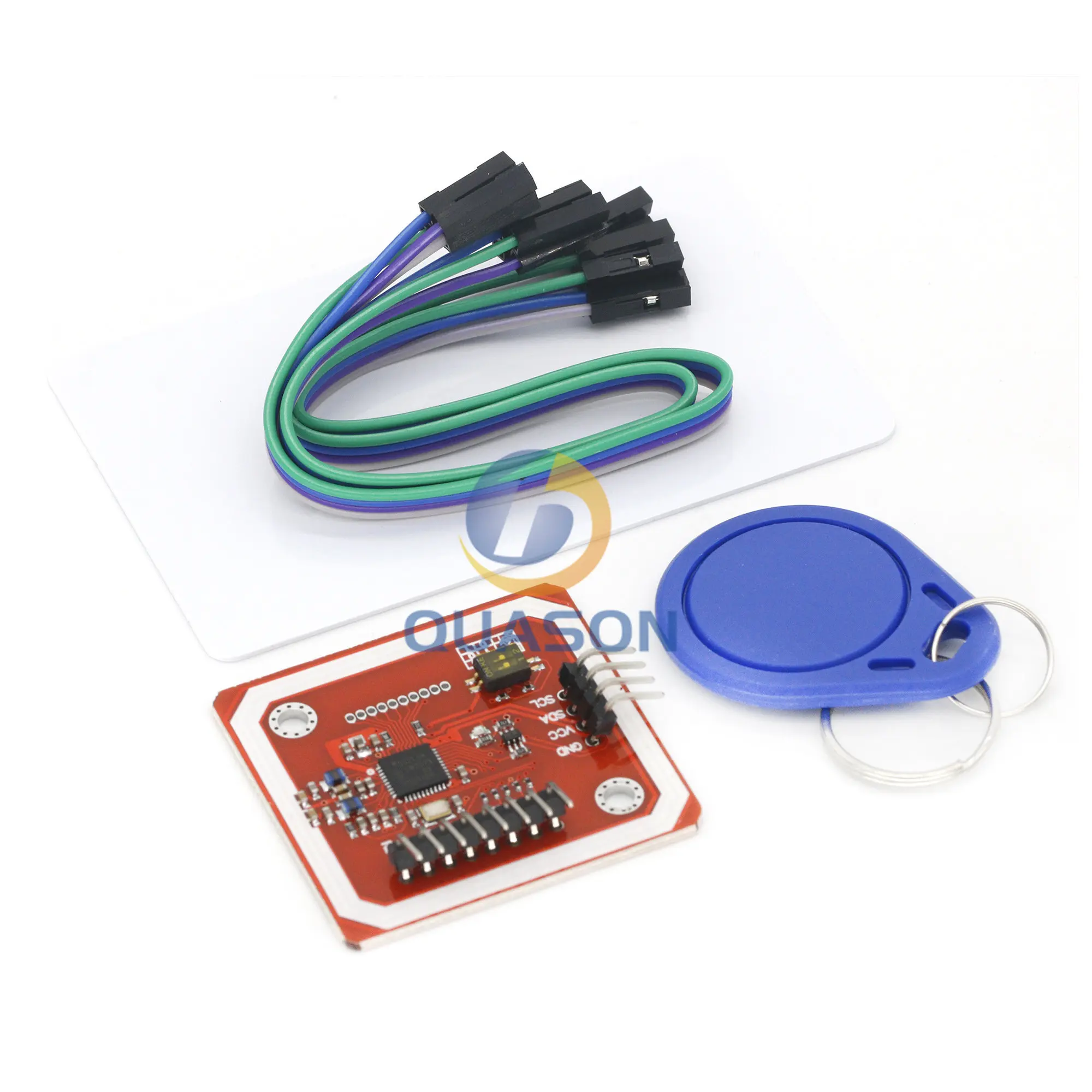 1Set PN532 NFC RFID Wireless Module V3 User Kits Reader Writer Mode IC S50 Card PCB Attenna I2C IIC SPI HSU For Arduino