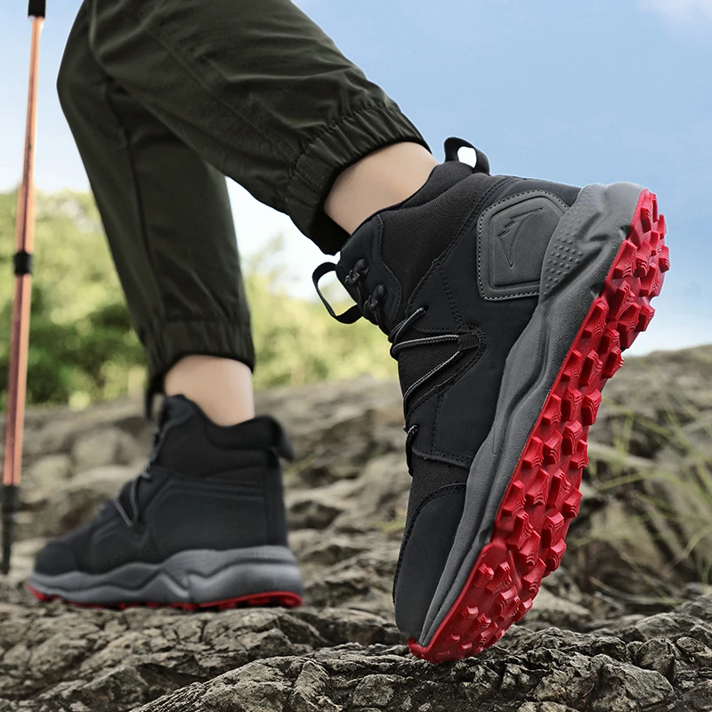 

Men's Hiking Boots, Rock Climbing Shoes, Trekking Shoes Comfortable and Versatile Unisex Hiking Boots and Sports Shoes