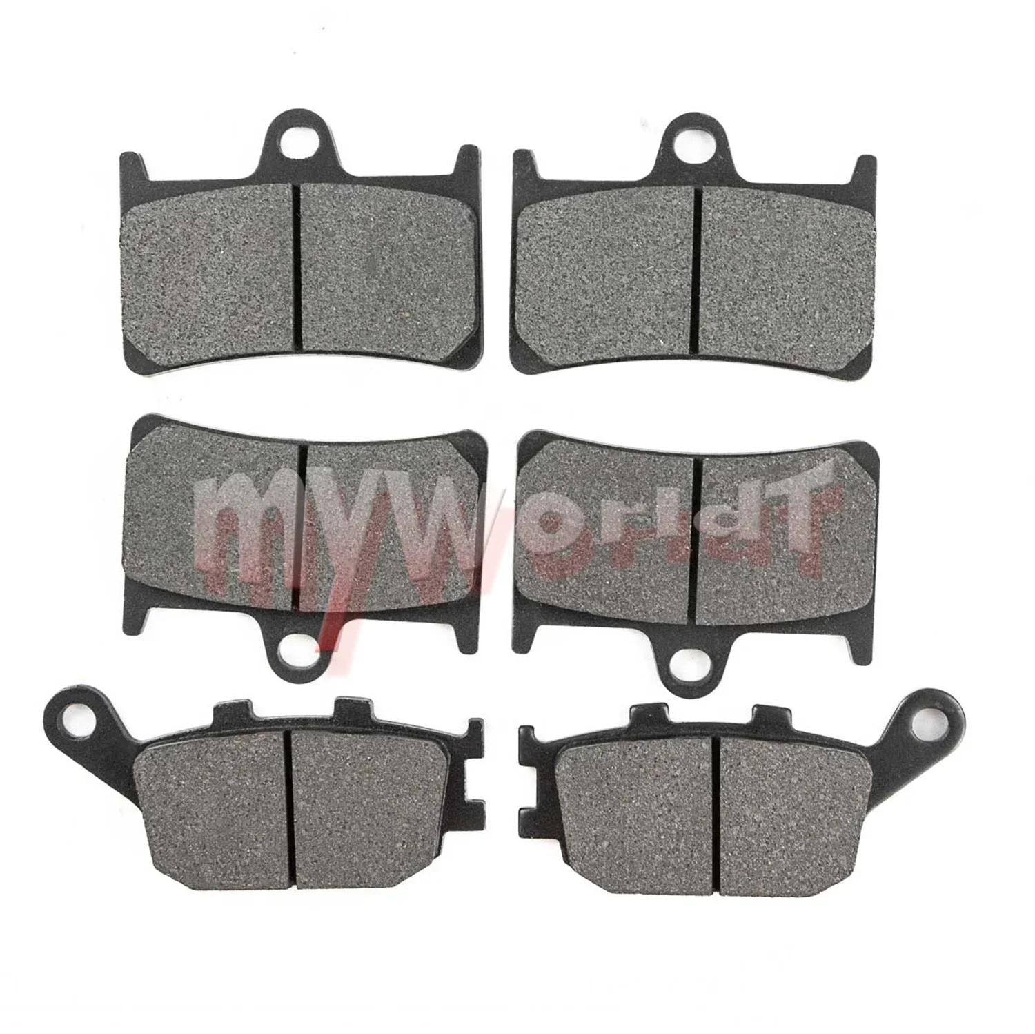 Fit For TMAX500 TMAX530 TMAX560 YZF R6 R7 MT09 MT 10 TRACER 900 TRACER 9GT MT10 XSR700 Front and Rear Brake Pads Set
