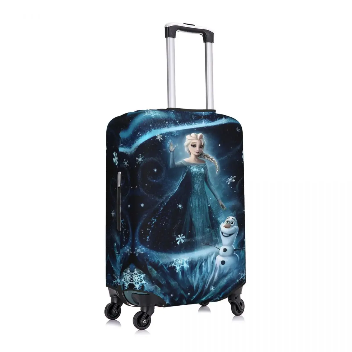 Frozen 2 Elsa Sophia Cartoon Valigia Cover MINISO 2024 Nuova serie Princess Vacanza Affari Utile Custodia protettiva per bagagli