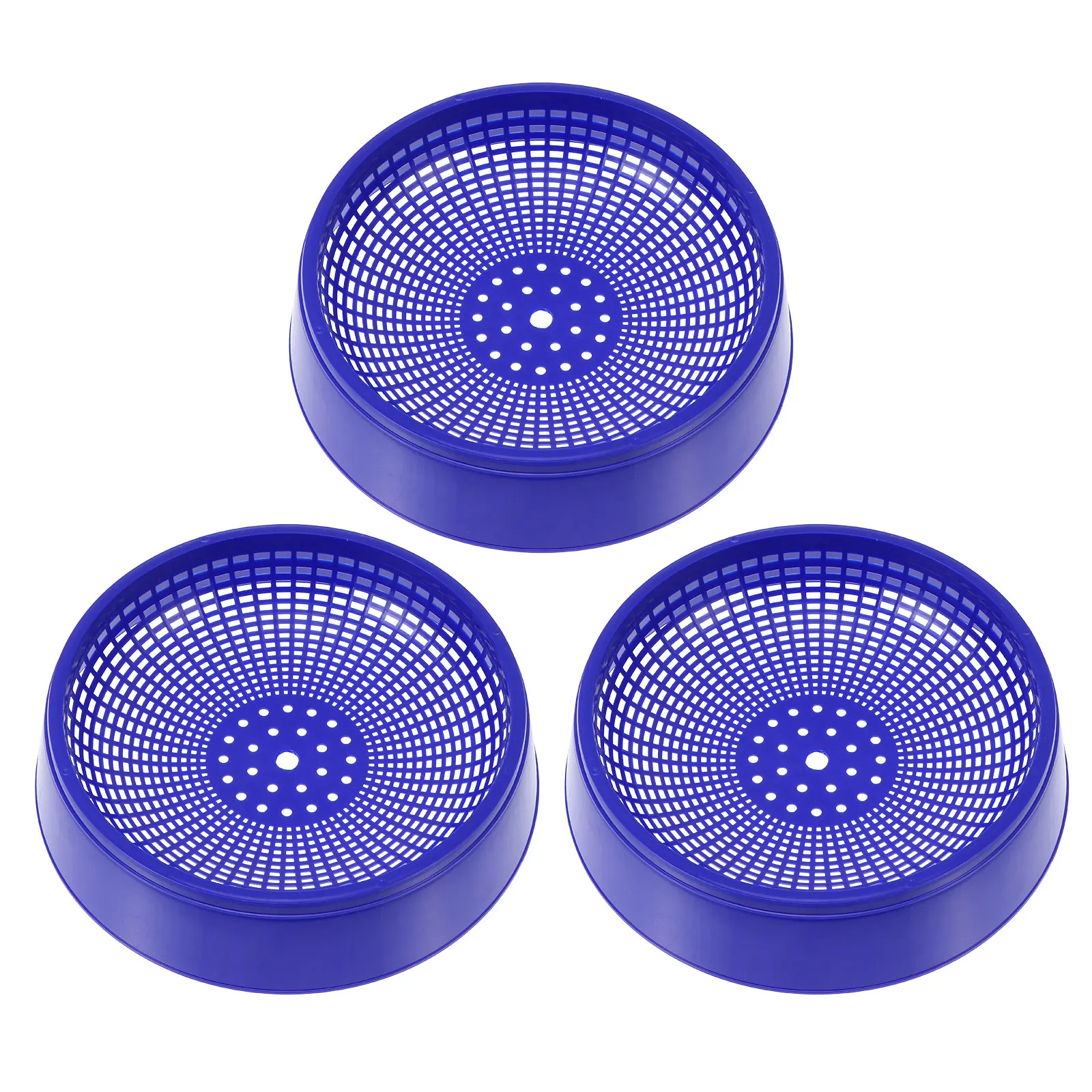 

3pcs Plastic Nest Pot Large Capacity Durable Breed Material Bird Breeding Nest for Pigeon Dove Quail Egg Laying