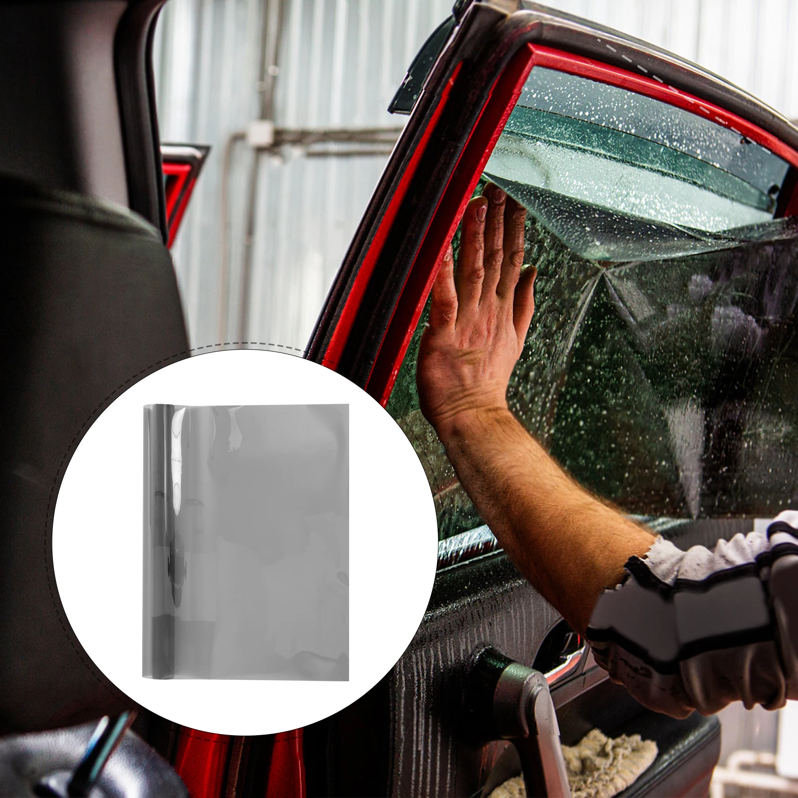 Filme de janela automotiva, caminhão dianteiro de carro para janelas laterais, filmes de isolamento térmico para animais de estimação, privacidade removível