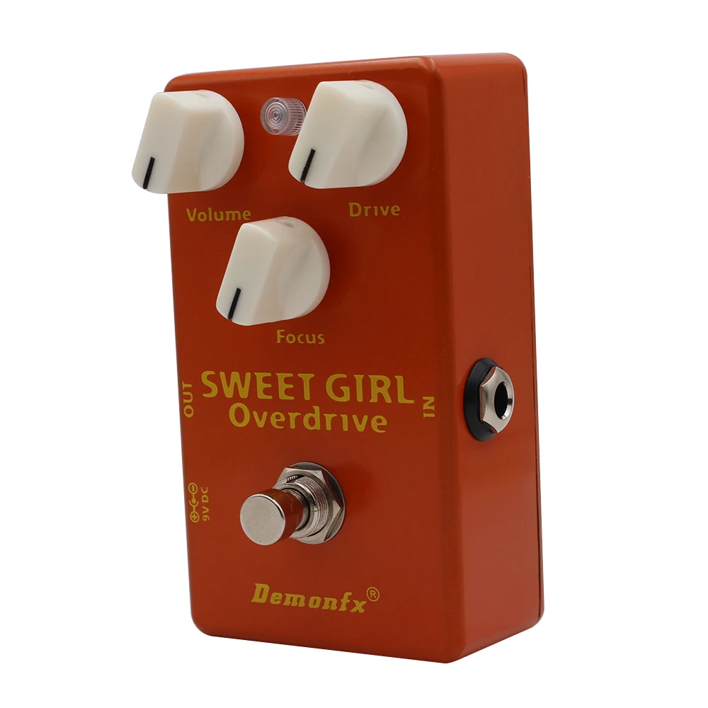 Demonfx-SWEET GIRL Drive Guitar Effect Pedal, Overdrive Plugins  High quality devices, New