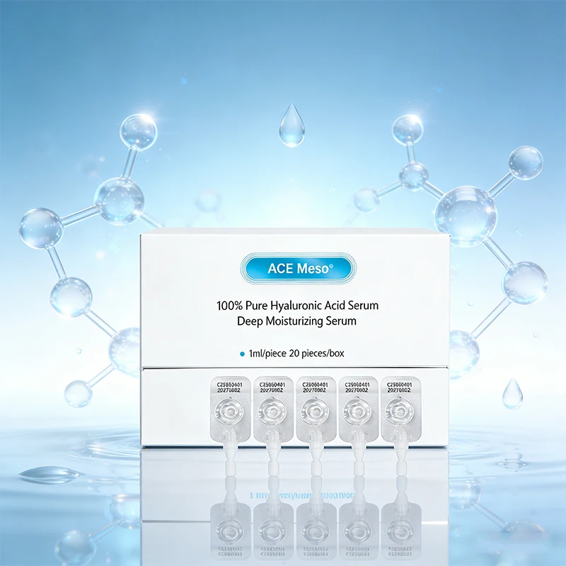 

20 мл Одноразовая стерильная увлажняющая сыворотка с гиалуроновой кислотой для повышения эластичности кожи, 20 шт./упаковка