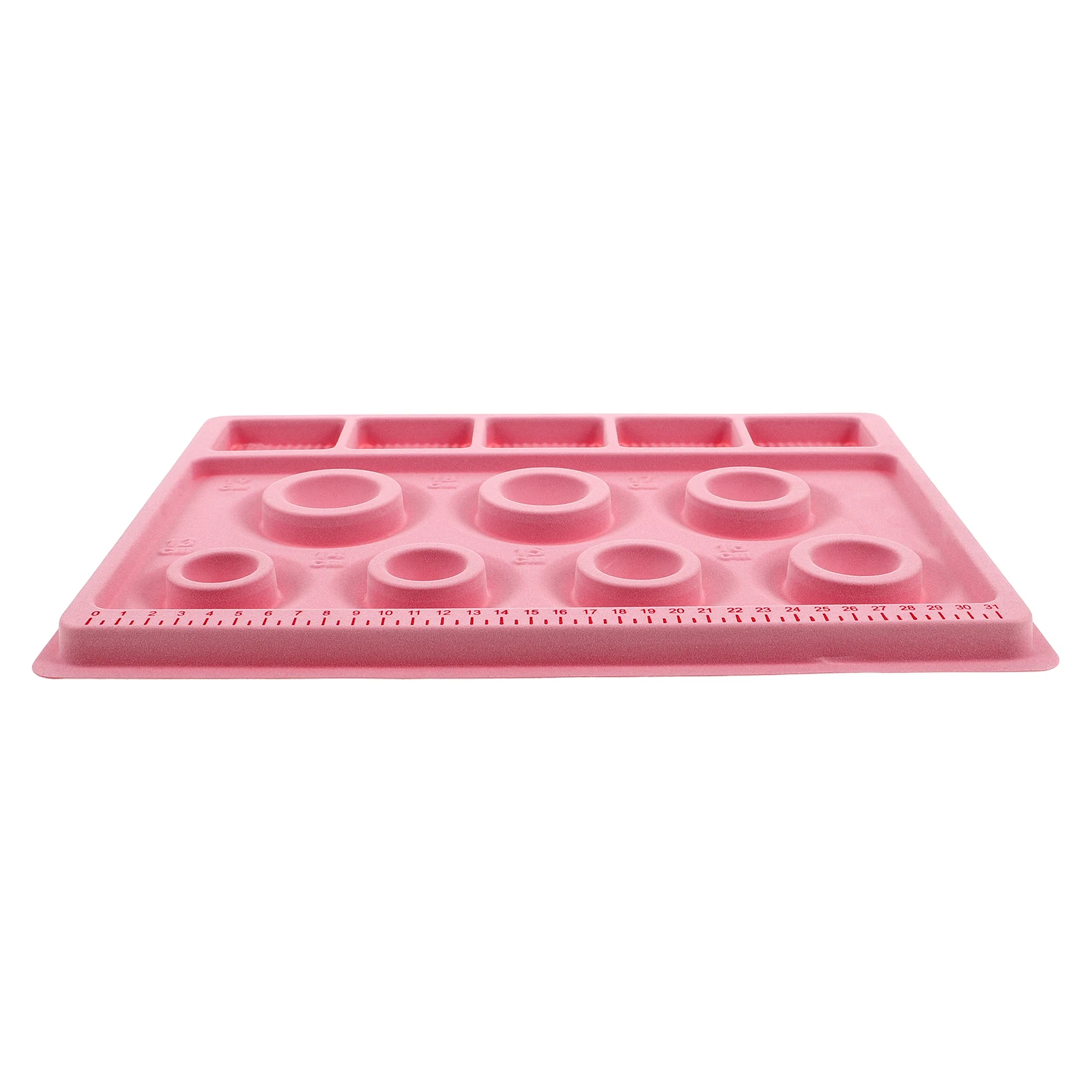 

Beaded Plate Beading Jewelry Organizer Board for Making Tray Design Panel Plastic Work Bracelet Necklace Craft Project Storage