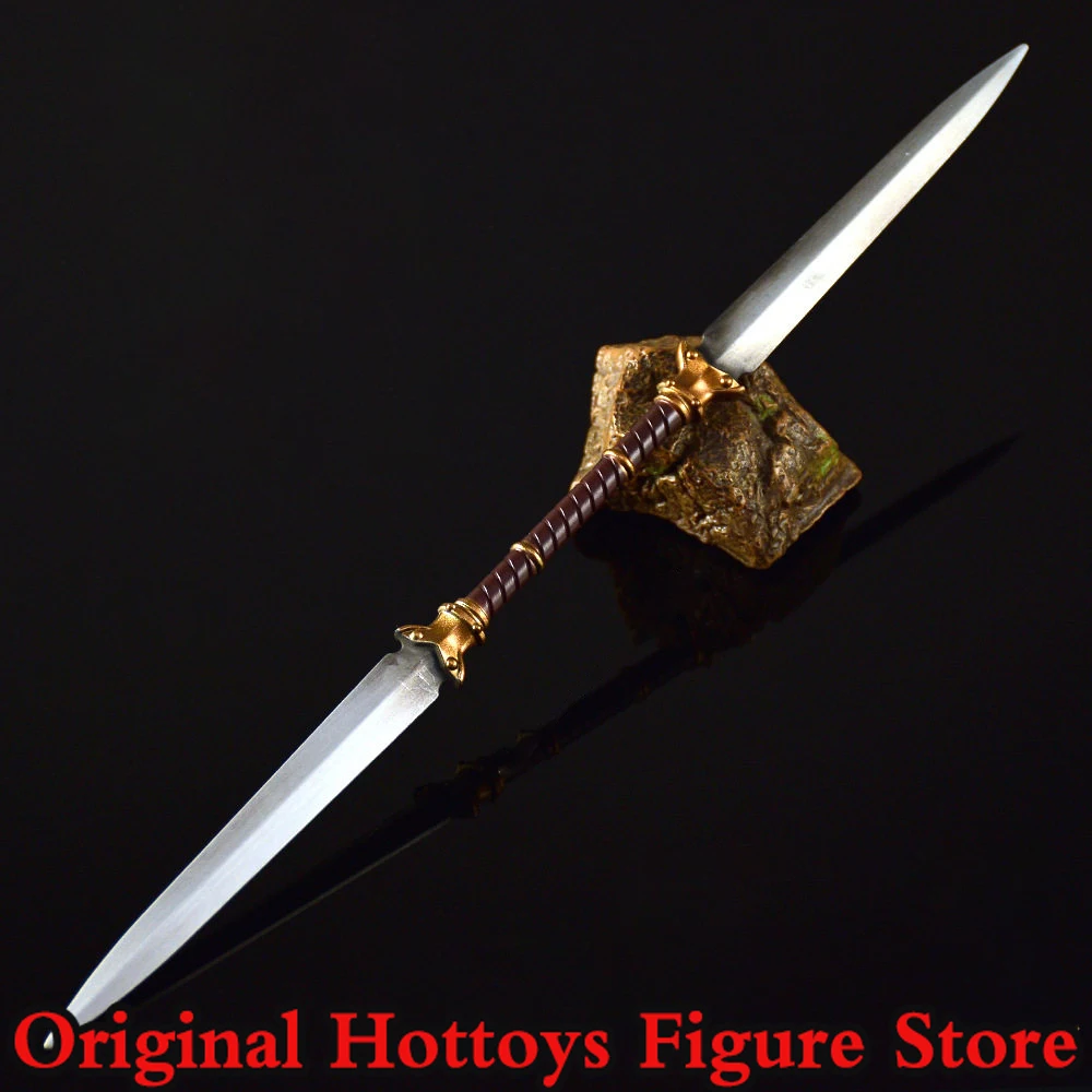 

В наличии: Двойной меч из старинного сплава в масштабе 1/6 для 12-дюймовых фигурок солдат, аксессуар для сцен, модель игрушки