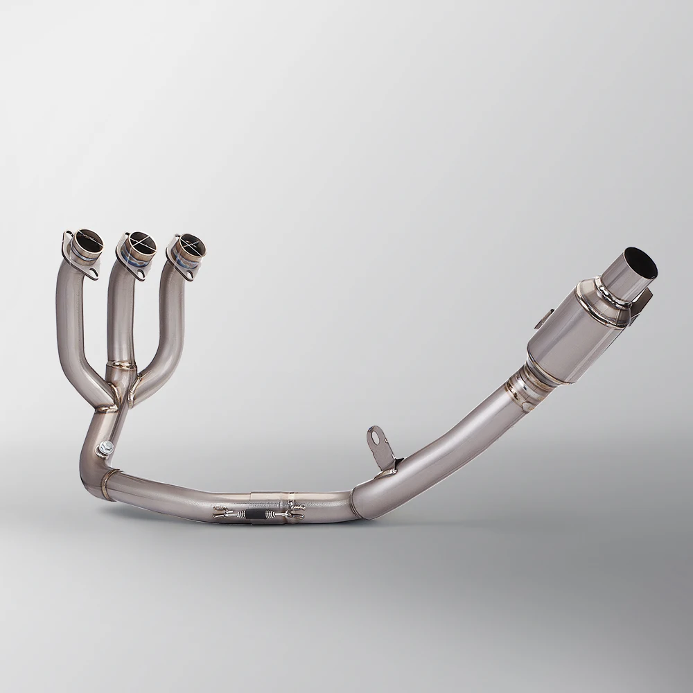 Titanium Alloy Exhaust System Link, Silenciador Original para Triumph Tiger 900, 850