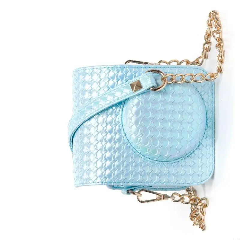 T5EA Camera Case Pu Кожаная мягкая сумка для покрытия для Mini12 Сумка для пленочной камеры с плечевыми ремнями