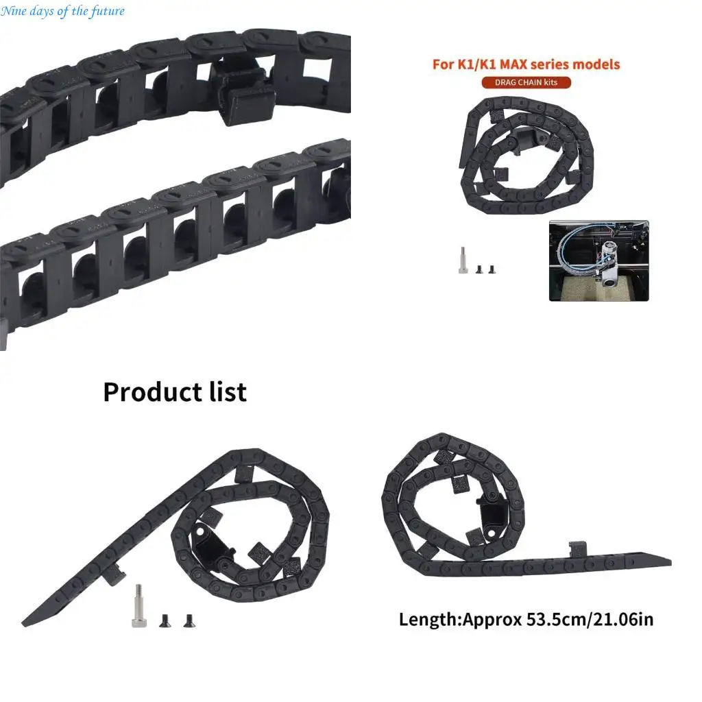 

D Printer Drag Chain для моделей -принтеров обеспечивает отличную долговечность E65A