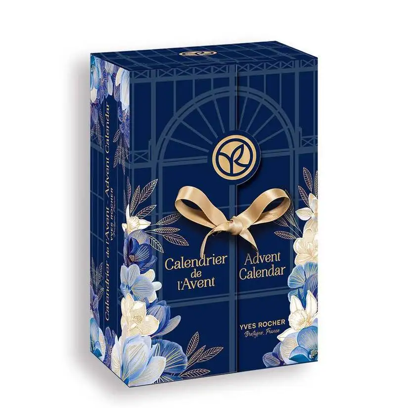 Customization.Custom Advent Calendar Cardboard Packaging Gift Empty Makeup Beauty Paper Christmas Advent Calendar Box