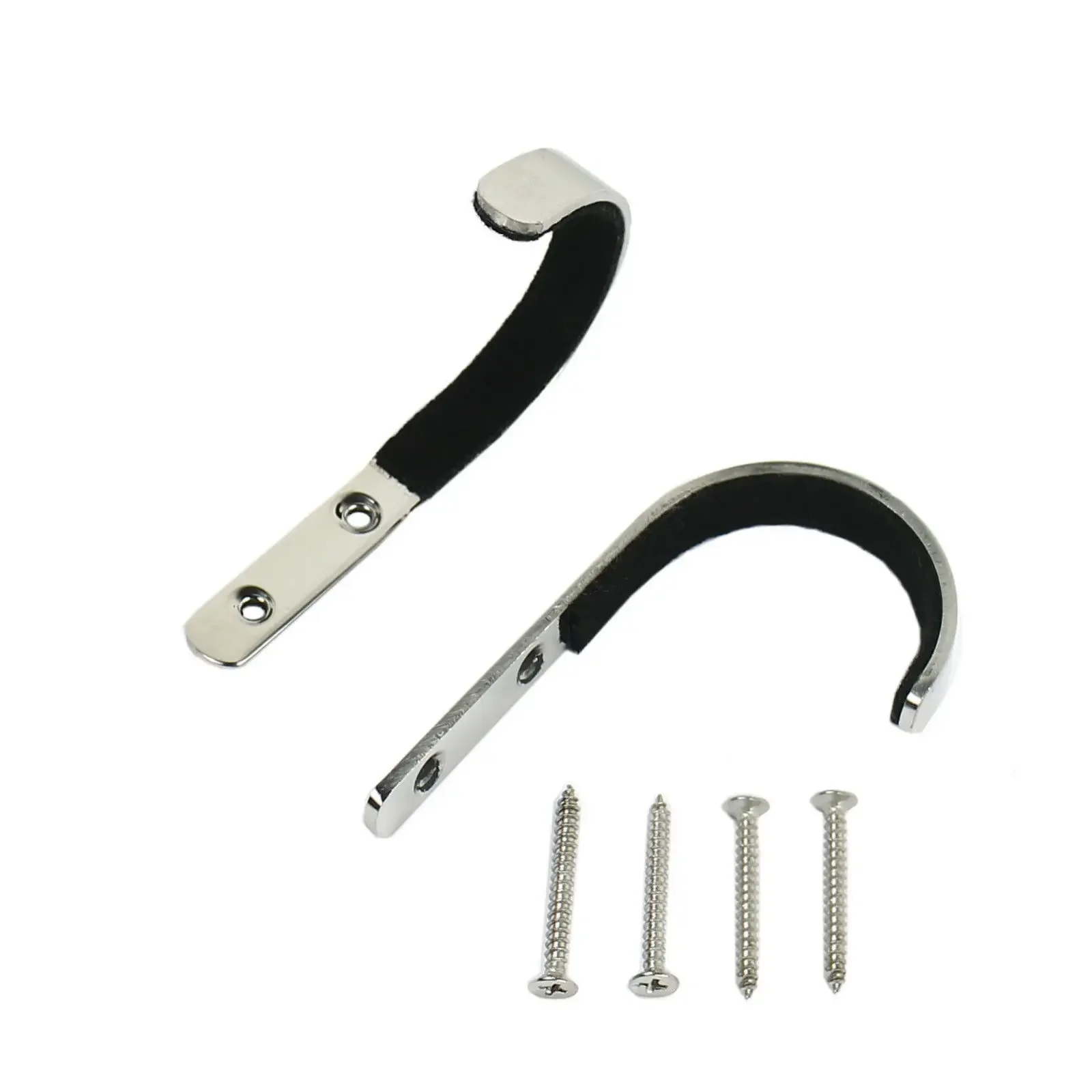 2 Stuks Wandmontage Gun Rack Rvs Haken Rifle Shotgun Voor AK47 AR15 M4 M16 Opbergrek Tactische Jacht accessoires