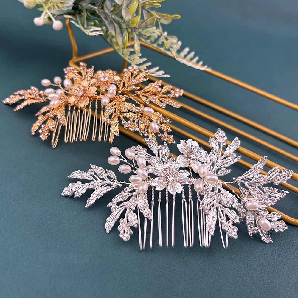 DZ304 Peinetas Vintage, accesorios para el cabello de acetato colorido, pinzas para el cabello de aleación de flores para mujer, tocados de bailarinas Flamenco, joyería