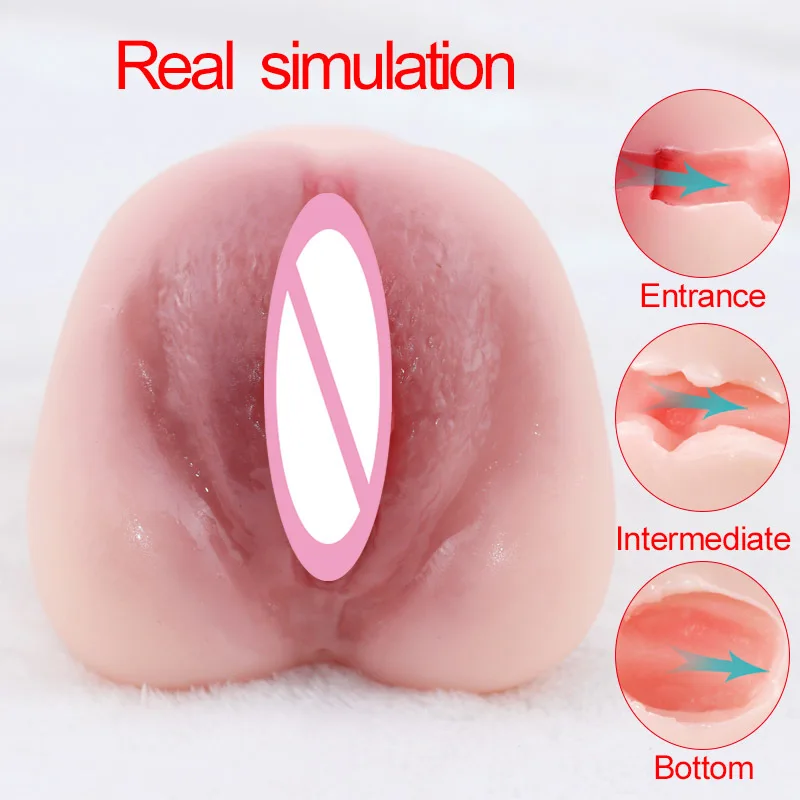 

Sex Toys 18+ Realistic Vagina Male Masturbation Aircraft Cup Famous Device Inverted Mold Soft Women's Pussy Men's Adult Anal