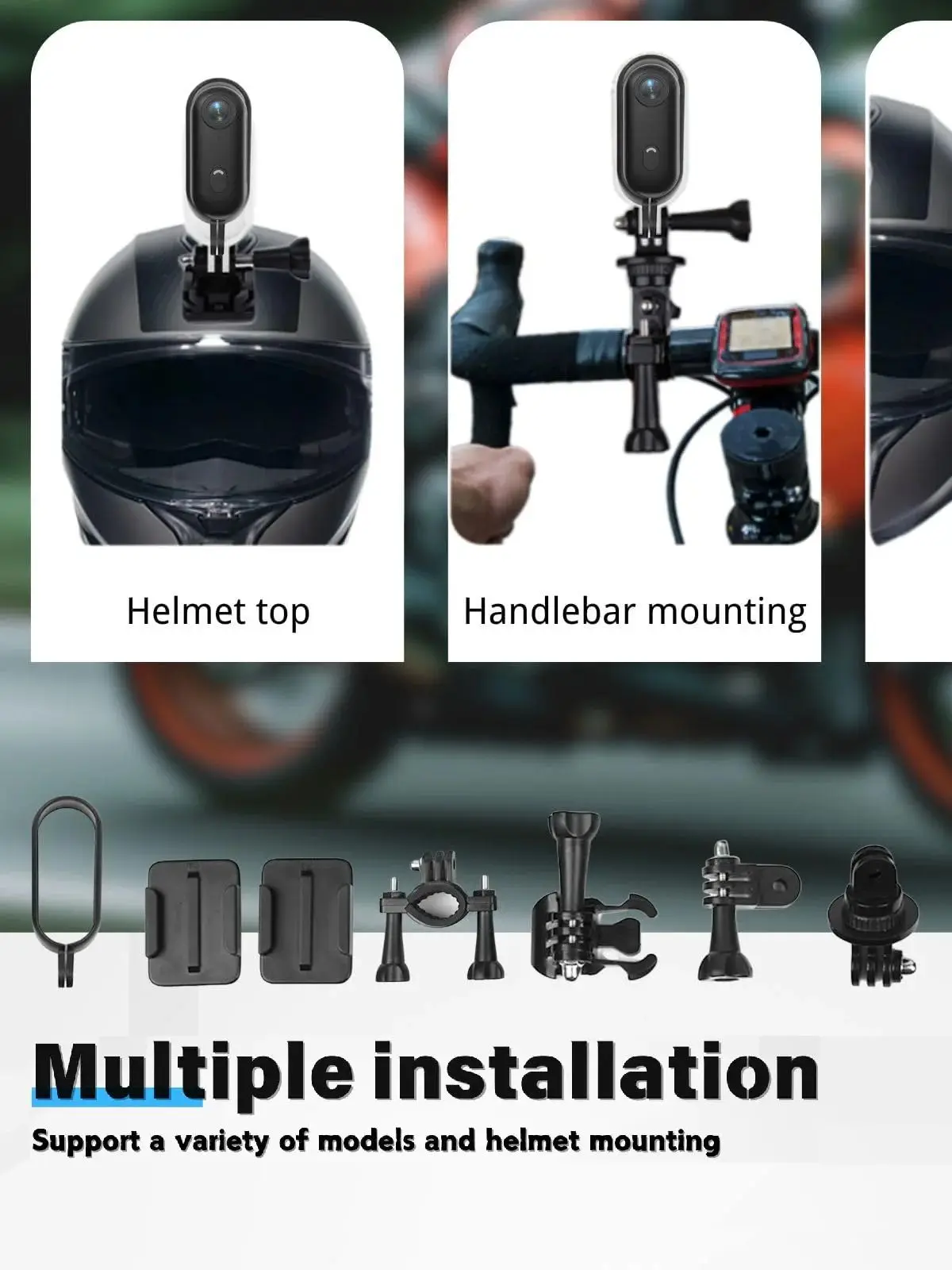 AliExpress NONE Supplementary Accessory Box of H88 Action Camera Cycling Waterproof Wind Noise Proof