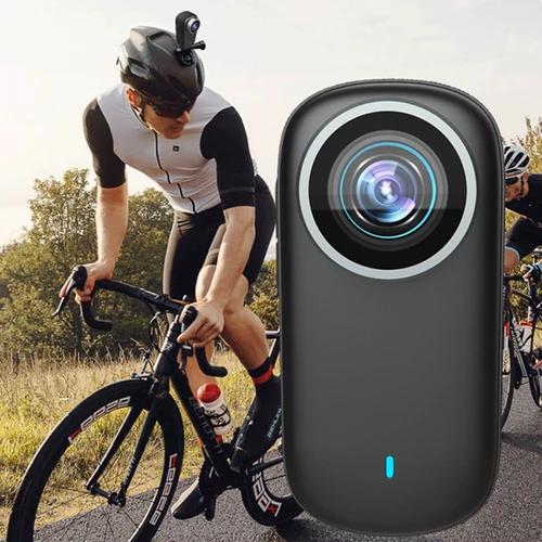 Imagen 2 del producto WiFi 4K Mini cámara de pulgar Bodycam acción bicicleta cámara motocicleta deporte cámara cuerpo acción deportes DV videocámara 30M impermeable opcional