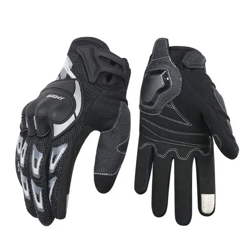 

Motorcycle Gloves Touch Screen Motorbike Riding Gloves Summer Breathable Moto Gloves Full Finger Motocross Guantes Gloves