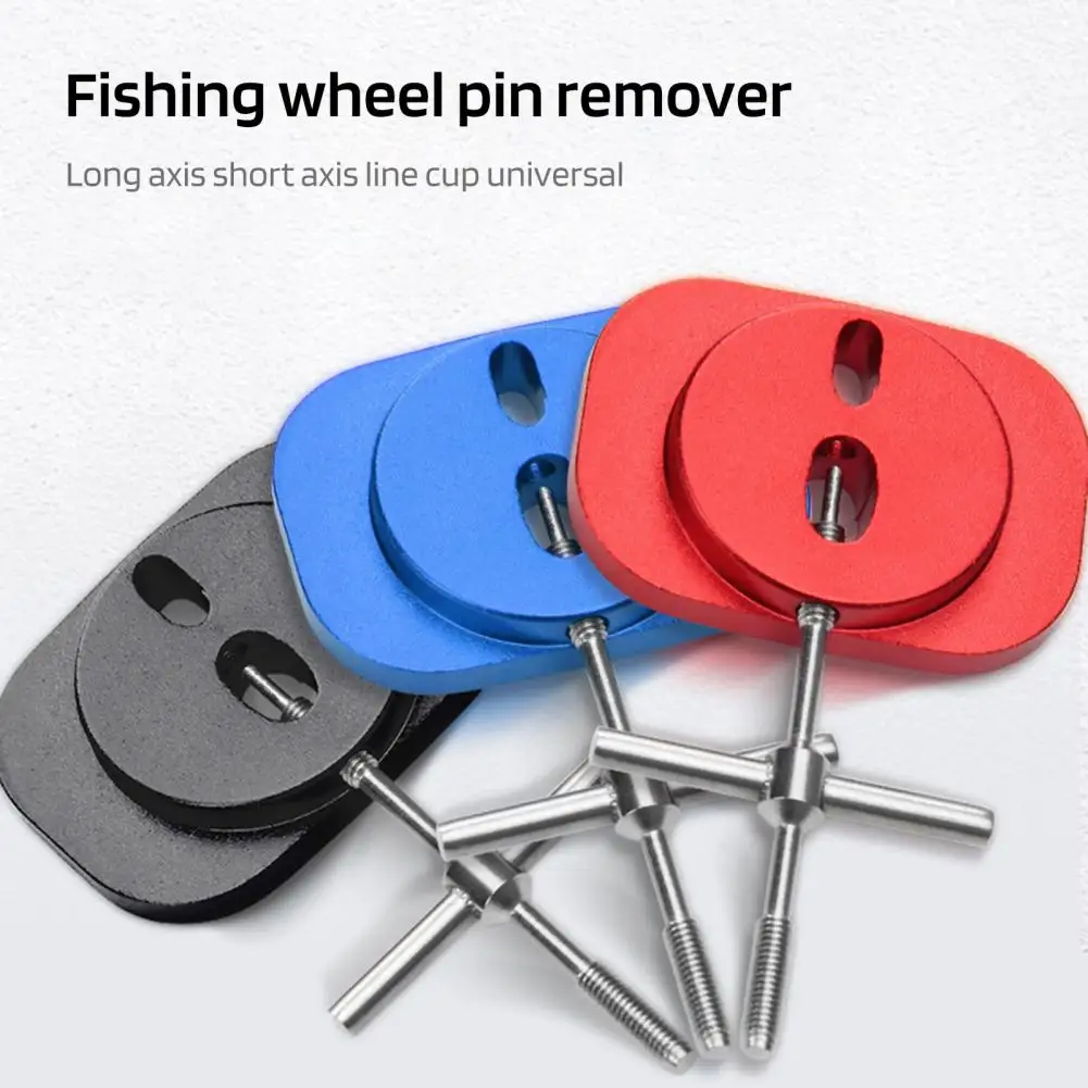 

Fishing Reel Bearing Pin Remover Aluminum Alloy Portable Baitcasting Reel Pin Removal Tools Baitcasting Maintenance Fishing Tool