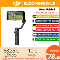 DJI Osmo Mobile 6 OM 6 Handheld Gimbal 3-Axis Stabilization ActiveTrack 5.0 Built-In Extension Rod Original Brand New in stock